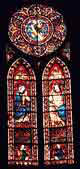 Joseph and Mary window